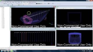 MAXSURF Structure Demo of Trawler Hull [upl. by Abernon]