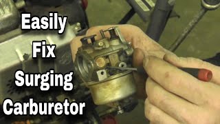 How To Fix A Surging Carburetor A Complete Guide [upl. by Eleda858]