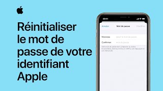 Réinitialiser le mot de passe de votre identifiant Apple sur votre iPhone iPad ou iPod touch [upl. by Adnoved749]