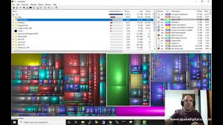 Windirstat  Visualizando o espaço ocupado pelos arquivos e pastas [upl. by Remus401]