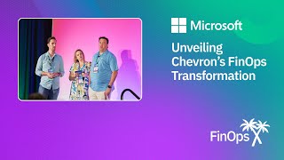 Unveiling Chevrons FinOps Transformation A Journey of Innovation and Cloud Adoption [upl. by Aicilak]