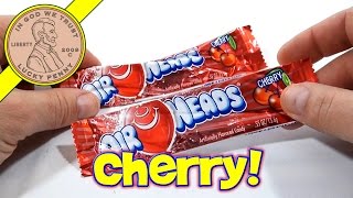 Learn About Air Heads Cherry  USA Candy Tasting Review [upl. by Ilysa]