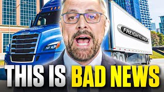 HUGE NEWS Freightliner CEO SHUTS DOWN ALL Electric Truck Production [upl. by Sremmus]