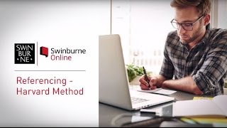 How To Reference  Harvard Style Referencing Guide  Swinburne Online [upl. by Irret]