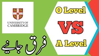 Difference between O Level and A Level  A Level vs O Level  Taleemi Haqaiq [upl. by Ailem929]