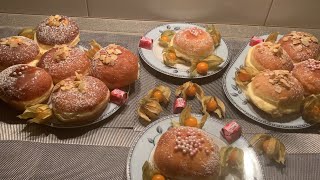 Berliner  Krapfen  Kreppel  Pfannkuchen selber machen nach Omas Rezept [upl. by Deirdra]