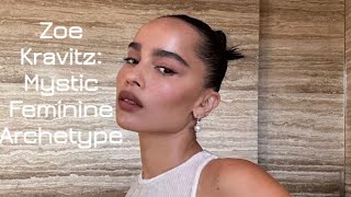 zoe kravitz being THE mystic feminine archetype case study [upl. by Auahsoj]