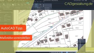 AutoCAD Tipp Maßstäbe einstellen Maßstabsliste für Layout Ansichtsfenster [upl. by Victorie749]