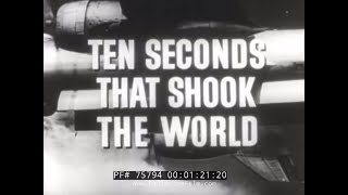 ATOMIC BOMBING OF HIROSHIMA DOCUMENTARY quotTEN SECONDS THAT SHOOK THE WORLDquot 75794 [upl. by Esdnyl713]