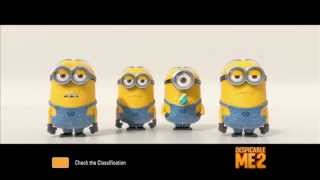 Despicable Me 2  KIDS NEW TOY  Minion Mobil with Remote Control  Minions talk amp sing  Review [upl. by Nerag]