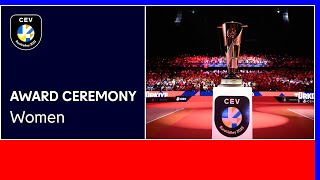 Award Ceremony  CEV EuroVolley 2023 Women [upl. by Vowel]