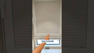 Honeycomb blinds easy installation great waterproofing BlindsLightblocking curtains [upl. by Nerra190]