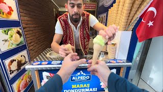 Best Turkish Ice Cream and Sweets in Istanbul Türkiye 🇹🇷🍦 [upl. by Heiner87]