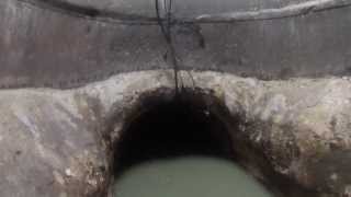 Flo Dar Open Channel Flowmeter in a sanitary sewer [upl. by Sawyere47]