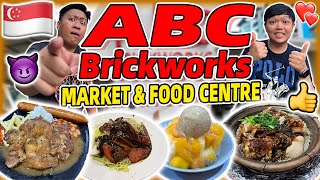 Singapore Top 5 Hawker stall In ABC Brickwork Food Centre you must try  价钱经济实惠的豪华版西餐你吃过吗？流氓冰有多坏？ [upl. by Ynehpets]