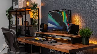 My Minimal Modern Desk Setup for Gaming and Productivity [upl. by Queri]