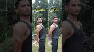 Flexing VS Relax  😱😱 [upl. by Niwrehs161]