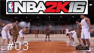 Nba 2k16 my career deutschgerman2 Highschool Spiel Noch mehr Talentscouts [upl. by Yddur]