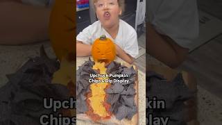 Pumpkin Upchuck Chips amp Dip halloweenparty halloween foodart easyrecipe [upl. by Silyhp310]