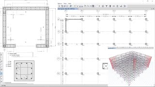 CSI ETABS  23 Detailing in ETABS and how to read drawings generated [upl. by Kalle]