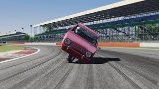 Rolling a Reliant Robin  Assetto Corsa [upl. by Felita]