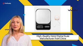 HighQuality Hotel Digital Scale Manufacturer from China [upl. by Rogozen526]