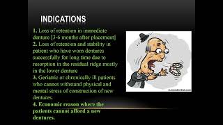 Relining And Rebasing Of Complete Denture  DrAlaa Dakhil Algurabi [upl. by Spring189]