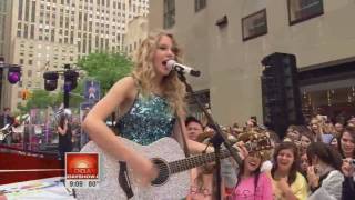 Taylor Swift  Our Song Live in New York HD [upl. by Nageet44]