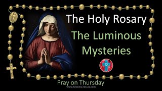 Pray the Rosary 💚 Thursday The Luminous Mysteries of the Holy Rosary multilanguage cc subtitles [upl. by Nalniuq]