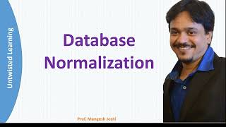 Database normalization  Database Management System  DBMS  UntwistedLearning [upl. by Aihsital110]