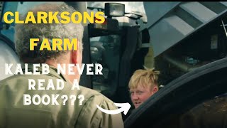 Clarksons Farm  Kaleb Never READ a Book [upl. by Enilrad]