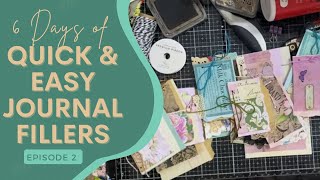 Junk Journal Fillers  Episode 2 [upl. by Kaylyn]