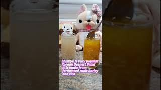 Traditional Korean Dessert  Malt Barley Rice Drink  Shikhye 식혜 recipe cooking shorts [upl. by Alsi27]