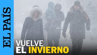 TIEMPO  Nieve y lluvia en gran parte de España con carreteras cortadas y comunidades en alerta [upl. by Savill]