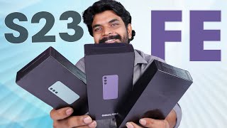 Samsung Galaxy S23 FE 5G Unboxing amp First Impressions  In Telugu [upl. by Eanram295]