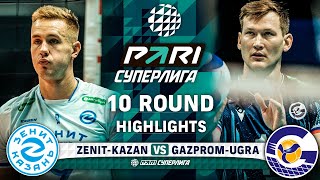 ZenitKazan vs GazpromUgra  HIGHLIGHTS  10 Round  Pari SuperLeague 2025 [upl. by Sumaes]