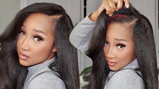 Quick ampEasy NO LEAVE OUT trick For V Part Wig w UNice Hair Beginner Friendly [upl. by Oaht]