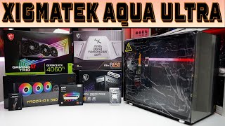 Xigmatek Aqua Ultra Combo PC Build FT RTX4060TI  7600X B650 [upl. by Tada]