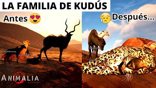 LA FAMILIA DE KUDÚS EN PELIGRO  Animalia Survival [upl. by Orson315]