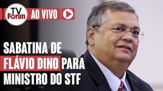 AO VIVO Sabatina de Flávio Dino no Senado para vaga de ministro do STF [upl. by Euqinomod695]