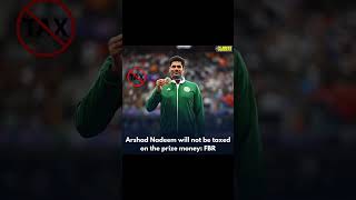 FBR says music arshadnadeem goldmedal news olympicgames olympics2024 olympics trending yt [upl. by Laaspere]