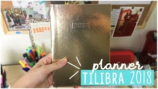 RESENHA PLANNER TILIBRA 2018 [upl. by Haggi681]