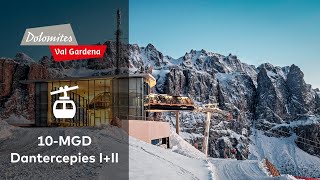 10MGD Dantercepies III  Selva di Val Gardena  Val Gardena  GoPro Timelapse 2K with GPS Data [upl. by Arbmat]