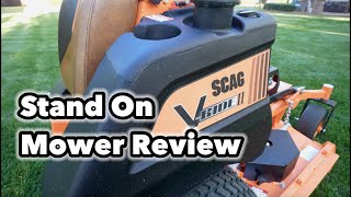 Scag Stand On Mower Review GCI Turf MowDown ShowDown [upl. by Syman]