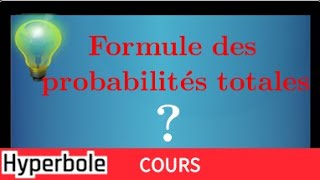 formule des probabilités totales  Cours et exercice pour s’entraîner  très IMPORTANT [upl. by Colpin954]