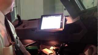 iPad Deck Mount for the Airbus 319320321 install [upl. by Oni119]