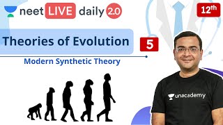 NEET Theories of Evolution  L5  Class 12  Live Daily 20  Unacademy NEET  Pradeep Singh [upl. by Carolyn326]