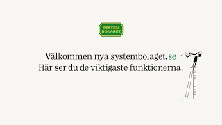 Introduktion till Systembolagets nya webbsida [upl. by Netsrejk]