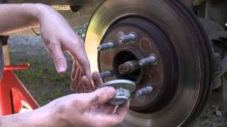 F150 Front Brake and Rotor Replacement Part 1 [upl. by Naam]