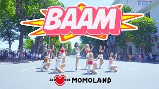 KPOP IN PUBLIC  1TAKE MOMOLAND 모모랜드  BAAM 배앰 DANCE COVER by BLACKCHUCK from Vietnam [upl. by Bina]